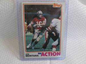 1982 Topps Joe Montana Card...