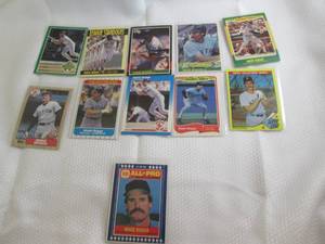 Assorted Wade Boggs Cards...