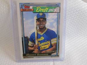 1992 Topps Manny Ramirez Gold Rooki...