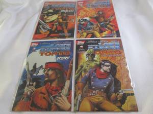 4 Long Ranger Comics...