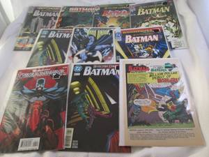 10 Assorted Batman Comics...