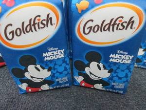 4- 6.6 oz Bags Mickey Mouse Goldfis...