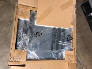 lot 45 image: 24 in. W x 30 in. H Rectangular Medicine Cabinet with Mirror  Customer Returns See Pictures