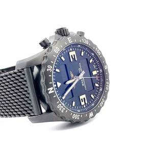 Breitling M78366 Chronospace Military Special Edition w Black Steel Band 46mm $6,200 Retail VIDEO