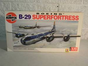 lot 9 image: NEW IN BOX - AIRFIX 172 BOEING B-29 SUPERFORTRESS DROPPED THE FIRST ATOMIC BOMB ON JAPAN No. 07001 - FANTASTIC PIECE - SEE PICTURES