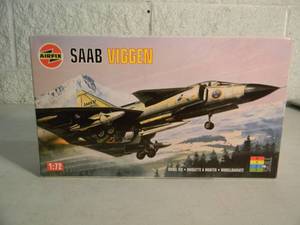 lot 27 image: NEW IN BOX - AIRFIX 172 SAAB VIGGEN No. 03015 - GREAT PIECE - SEE PICTURES