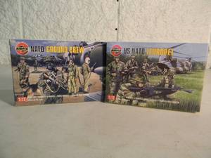 lot 37 image: NEW IN BOX - SEALED - AIRFIX 172 US NATO EUROPE No. 01759 & NATO GROUND CREW No. 01758 - GREAT PIECES - SEE PICTURES