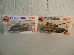 lot 42 image: NEW IN BOX - AIRFIX 172 SEALED CHIEFTAIN TANK No. 02305 & CENTURION TANK No. 02307 - GREAT PIECES - SEE PICTURES