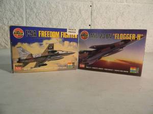 lot 51 image: NEW IN BOX - SEALED - AIRFIX 172 MiG 23 BN FLOGGER H No. 00102 & F-5A FREEDOM FIGHTER No. 00043 - GREAT PIECES - SEE PICTURES