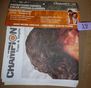 10 Pack of shooting targets 24x45
