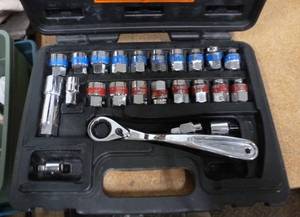 Pittsburgh metric and standard socket set
