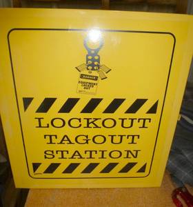 Lockout Tagout Station