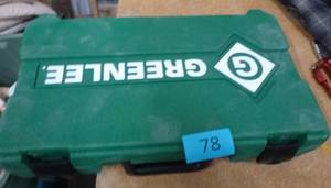 Greenlee punch Set
