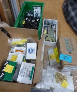 hundreds of screws and inserts