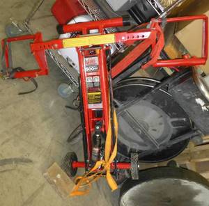 MoJack 500 lb lawn mower lift