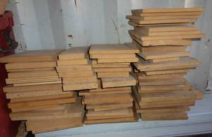 Pile of craftproject wood