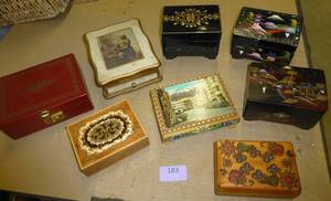 Jewelry trinket boxes musical