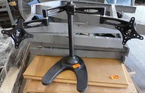 Monitor stand for 2 monitors - self standing