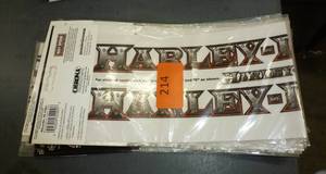 20 Harley Davidson decals