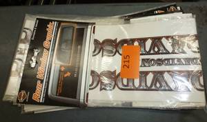 20 Harley Davidson decals