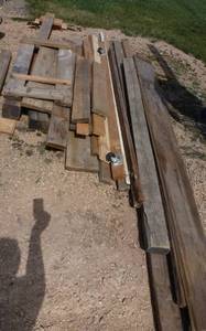 pile of misc lumber