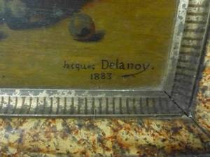 Vintage Jacques Delanoy Art