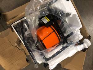 VEVOR Drain Cleaning Machine 100 ft. x 12 in. Drain Auger Cleaner Auto Feed with Sewer Snake 4 Cutter for 1 in. to 4 in. Pipe   Customer Returns See Pictures