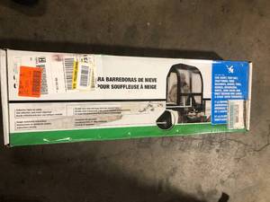 Arnold Universal Snow Cab Attachment    Customer Returns See Pictures