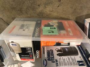 Lot of Assorted Plumbing Items Various Models and Conditions Customer Returns See Pictures