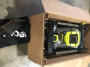RYOBI 40V HP Brushless 21 in. Cordless Battery Walk Behind Multi-Blade Self-Propelled Mower - (2) 6.0 Ah Batteries & Charger Customer Returns See Pictures