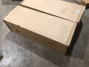 lot 4 image: Lot of 2  StyleWell Braxten 71 in. White 6-Shelf Basic Bookcase with Adjustable Shelves  Customer Returns See Pictures