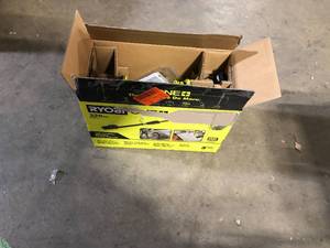 lot 9 image: RYOBI ONE 18V EZClean 320 PSI 0.8 GPM Cordless Battery Cold Water Power Cleaner (Tool Only)   Customer Returns See Pictures