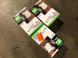 lot 47 image: Lot of 3 Everbilt 4 in. x 8 ft. Dryer Vent Kit with Guard   Customer Returns See Pictures