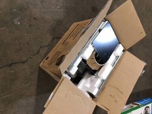 lot 48 image: ExhaustSupply Recessed Inlet-Use WRemote Mount In-Line FansHERVs or As Light Only-Matches WhisperRecessed FV-08VRE2 by Panasonic    Customer Returns See Pictures