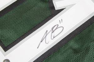lot 55 image: Philadelphia Eagles AJ Brown Autograph Custom Jersey Beckett COA