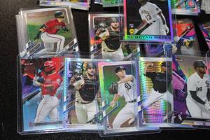 lot 58 image: 2021 Topps Chrome & Finest Baseball Rookies - Inserts - Parallel Lot  135 Cards