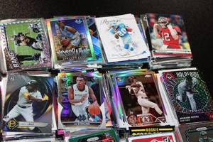 lot 79 image: Mixed Sports Fun Card Lot  240 Cards