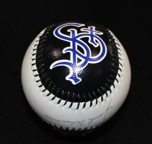lot 96 image: St Paul Saints Jack Morris Autographed Baseball Signed On Sweet Spot