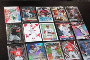 lot 192 image: Juan Soto Baseball Card Lot  20 Cards