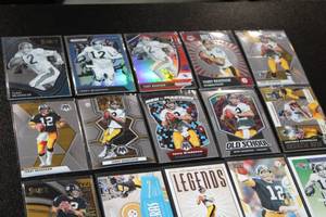 lot 193 image: Terry Bradshaw Football Card Lot  20 Cards