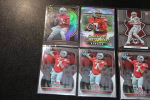lot 196 image: CJ Stroud RookieProspect Football Card Lot  8 Cards