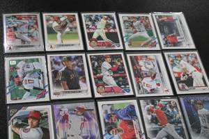 lot 222 image: Shohei Ohtani Baseball Card Lot  20 Cards w 2018 Leaf Rookie Card