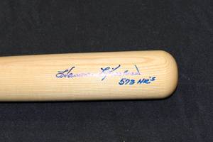 lot 151 image: Rawlings Adirondack Full Size Baseball Bat Harmon Killebrew w 573 Home Runs Inscription
