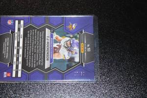 lot 153 image: 2023 Mosaic Purple Disco Prizm TJ Hockenson #153 750  Only 50 Exist