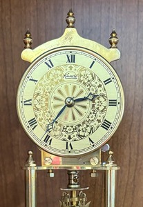 lot 24 image: Vintage Domed Kundo Clock