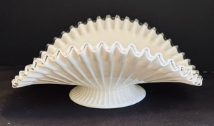 Vintage Fenton Silvercrest Banana Bowl