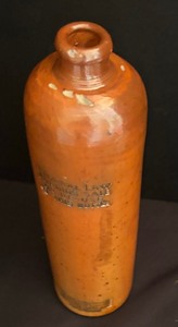 Vintage Bottle and Teapot