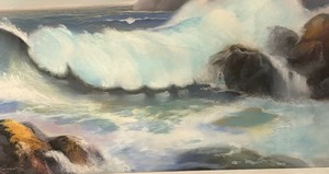 Stunning Original Scenic Painting by Arthur A. Lunow