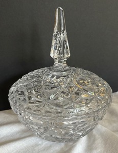 Vintage Crystal and Clear Glass Grouping
