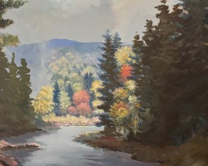 Scenic Original Painting by Arthur A. Lunow